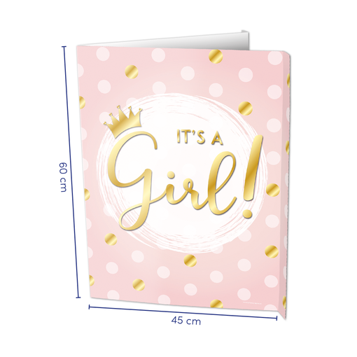 Raambord It's A Girl! (60x45cm)