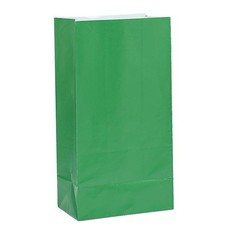 Papieren Giftbags Groen (12st)