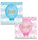 Servetten Gender Reveal (16st)
