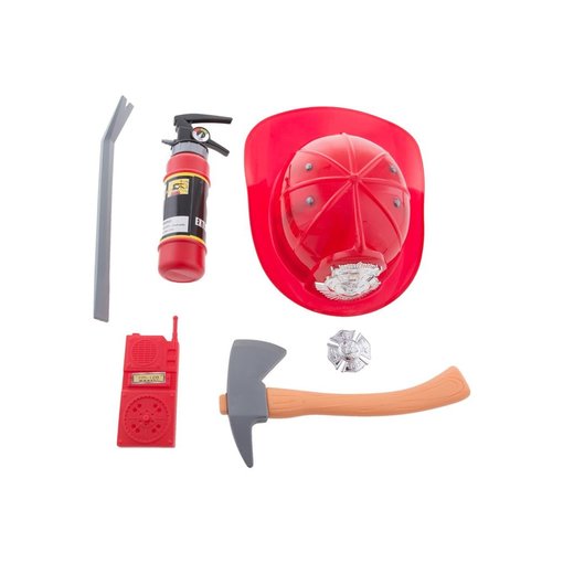 Brandweerset Speelset Kind 6-Delig