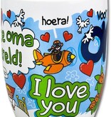 Cartoonmok Liefste Oma