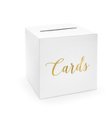 Enveloppendoos Cards Wit Goud