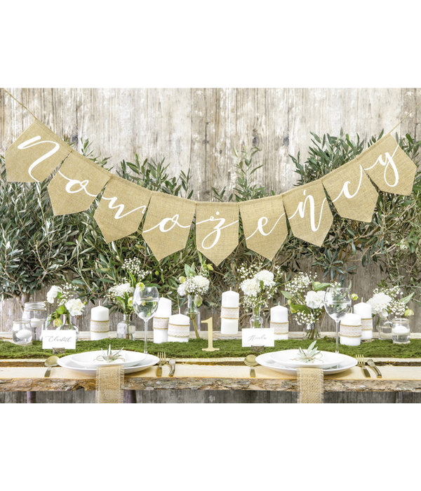 Tafelnummers Hout Elegant 10,5cm