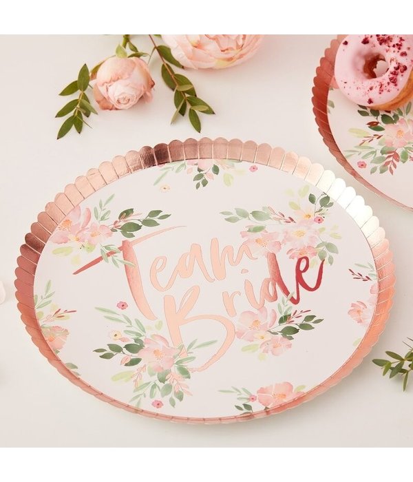 Borden Team Bride Floral (8 st)