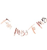 From Miss to Mrs Slinger Rose Goud 170cm