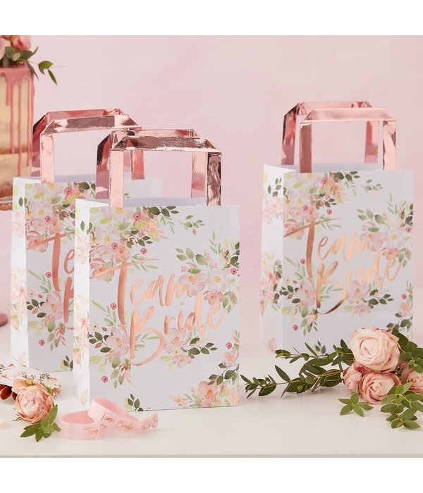 Tasjes Team Bride Floral (5st)