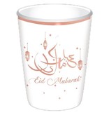 Bekers Eid Mubarak Rosé Goud (8st)