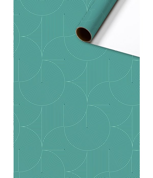 Rol Inpakpapier Modern Groen