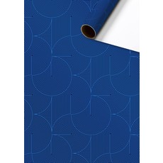 Rol Inpakpapier Modern Blauw