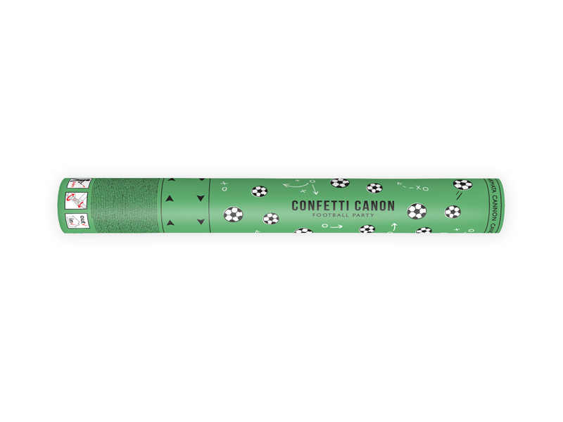 Confettikanon Voetbal (40cm)