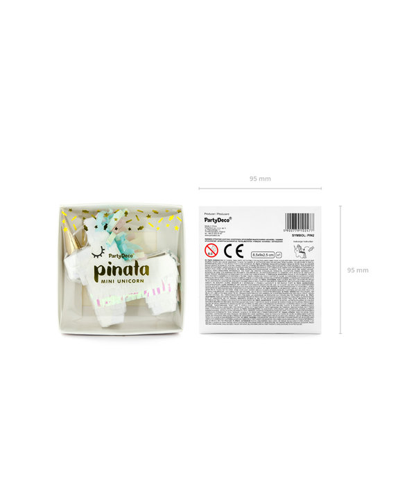 Mini Piñata Unicorn Pastel