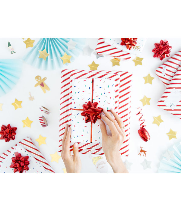 Set Lint en Rozetten Rood