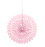 Deco Waaier Zachtroze (40cm)