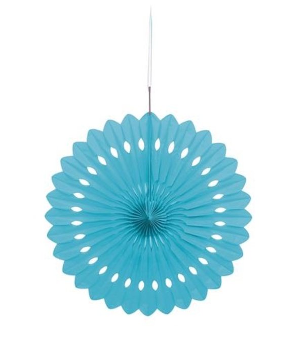 Deco Waaier Poederblauw (40cm)