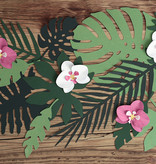 Tropische Decoratie Blaadjes Aloha (21 stuks)