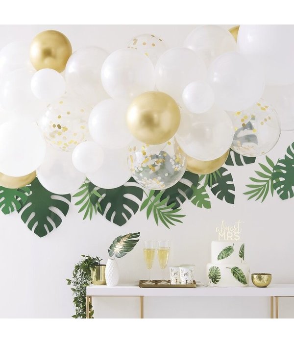 Ballonnenslinger Goud Chrome