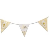 Vlaggenlijn Eid Mubarak Metallic Goud (6m)
