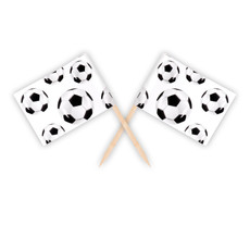 Set 24 Vlagprikkers Voetbal