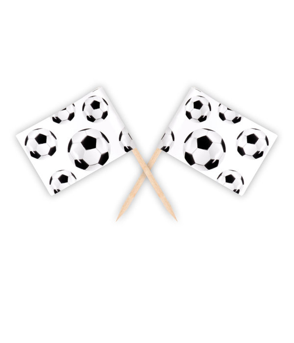 Set 24 Vlagprikkers Voetbal