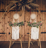 Gouden Backdrop Frame Hexagon 2 meter