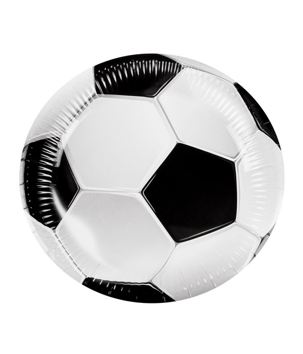 Feestbordjes Voetbal (10st)