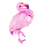 Folieballon Flamingo Pink (70x95cm)