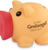 Spaarvarken Geslaagd