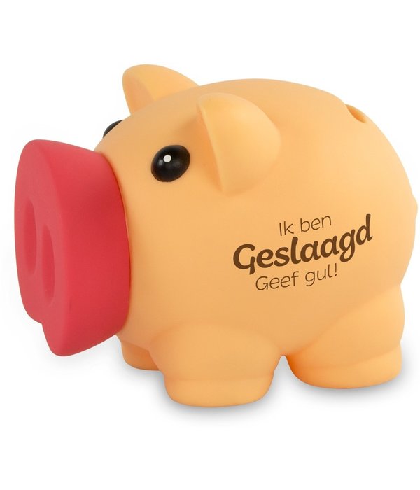 Spaarvarken Geslaagd