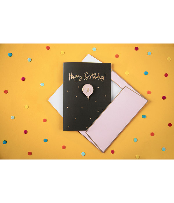 Wenskaart 30 Jaar Met Speld