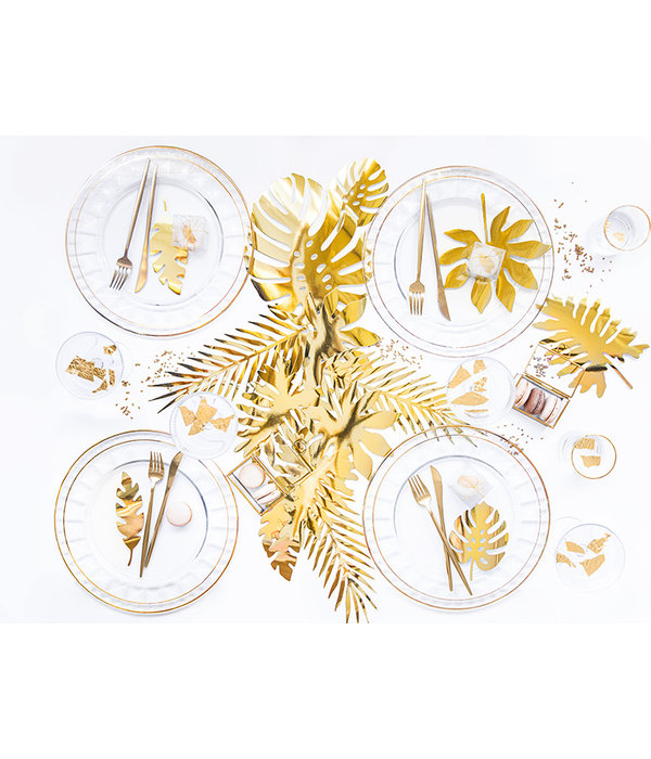 Tropische Decoratie Bladeren Goud