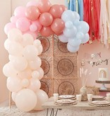 Luxe Ballonnenboog Muted Pastels Backdrop