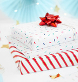 Inpakpapier tinsels gekleurd metallic 70 x 200 cm