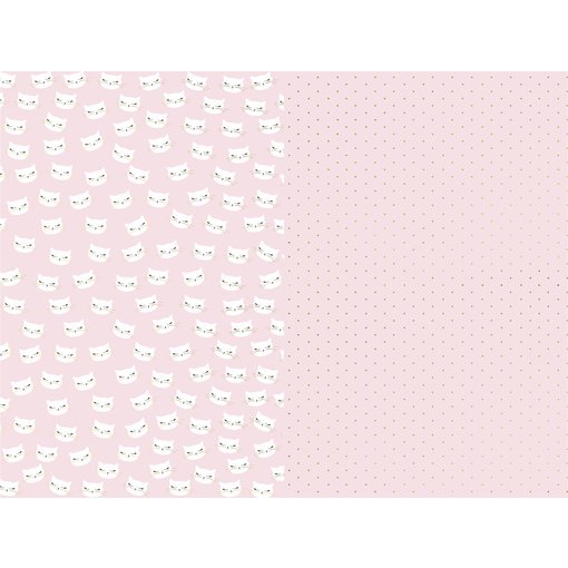 Set 2 rollen Inpakpapier Cat Bibi