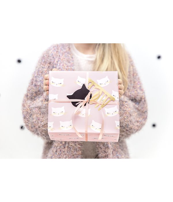 Set 2 rollen Inpakpapier Cat Bibi