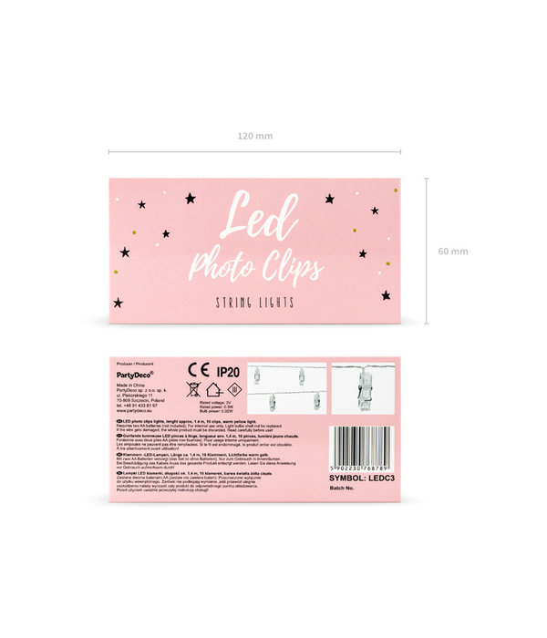 LED-Fotoclipsverlichting (1.4m)