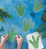 Dino Pootafdruk Stickers Roarsome (6st)