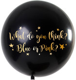 Gender Reveal Ballon Metallic Goud Boy (90cm)