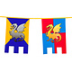 Vlaggenlijn Ridder Dragon (6m)