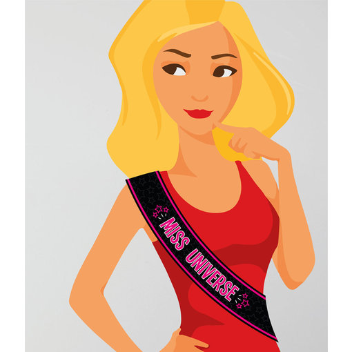 Party Sjerp 'Miss Universe'