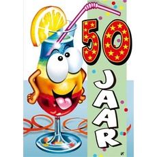 Verjaardagskaart 50 Jaar
