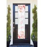 Banner Bruiloft Mr. & Mrs. Rozen (40x180cm)