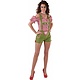 Sexy Tiroler broek met bretels groen