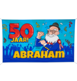 Gevelvlag Abraham Cartoon (90x150cm)