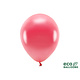 Metallic Ballonnen Lichtrood Premium Organic (100st)