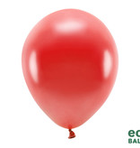 Metallic Ballonnen Rood Premium Organic (100st)