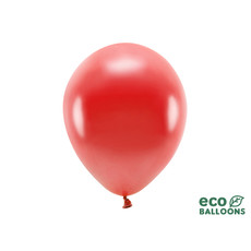 Metallic Ballonnen Rood Premium Organic (100st)