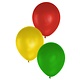 Ballonnen Rood/Geel/Groen Carnaval (15st)