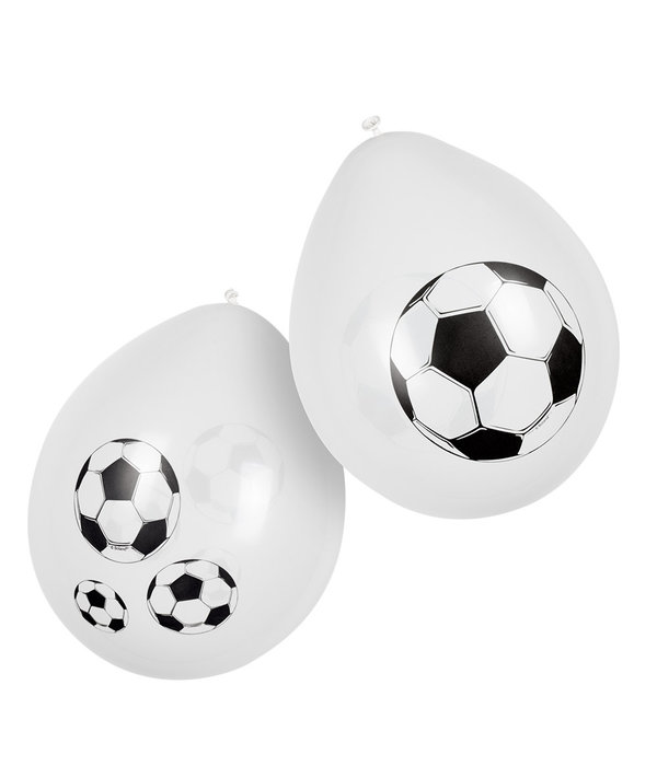 Voetbal Ballonnen 25cm (6st)