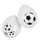 Voetbal Ballonnen 25cm (6st)
