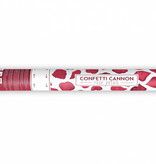 Confetti Kanon Rozenblaadjes diep rood 40cm